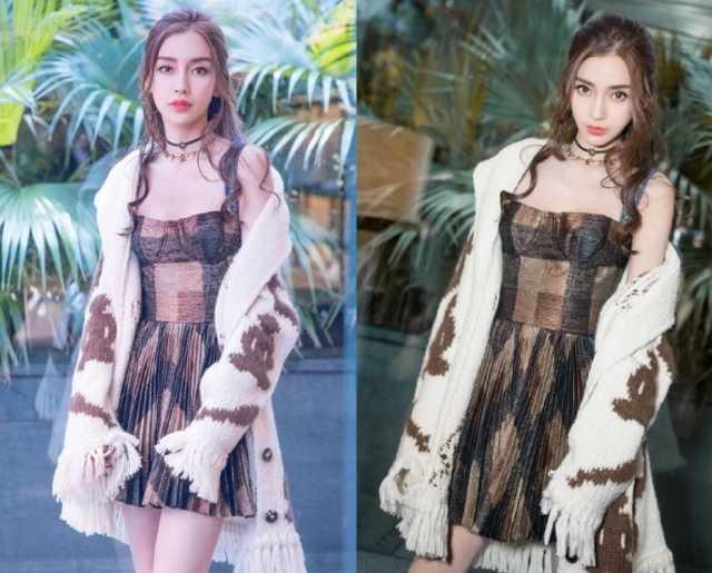 Angelababy实在太漂亮,杨颖穿深V礼服 2. angelababy这一身真是漂亮的让人眼前一亮.