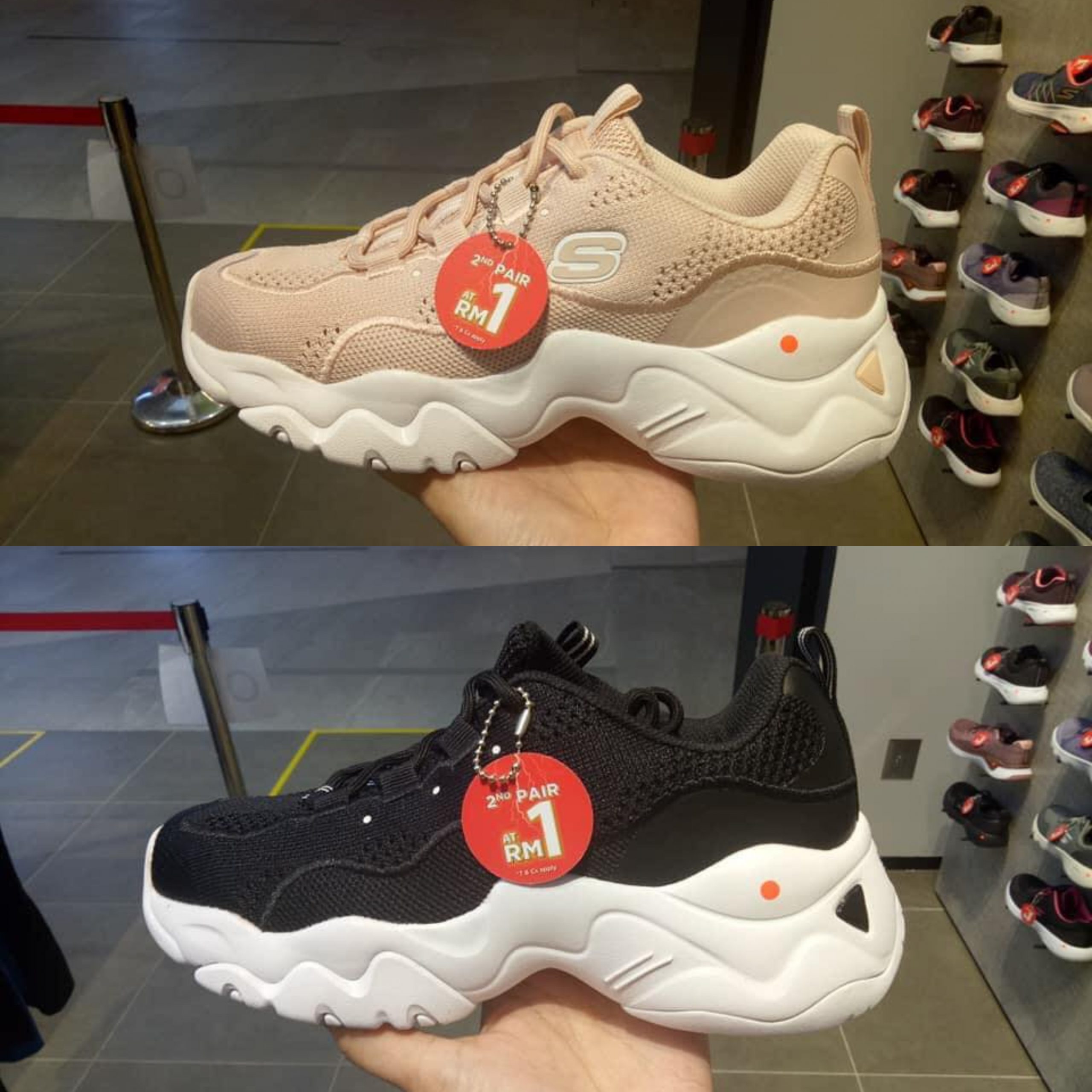 skechers buy 2nd at rm1