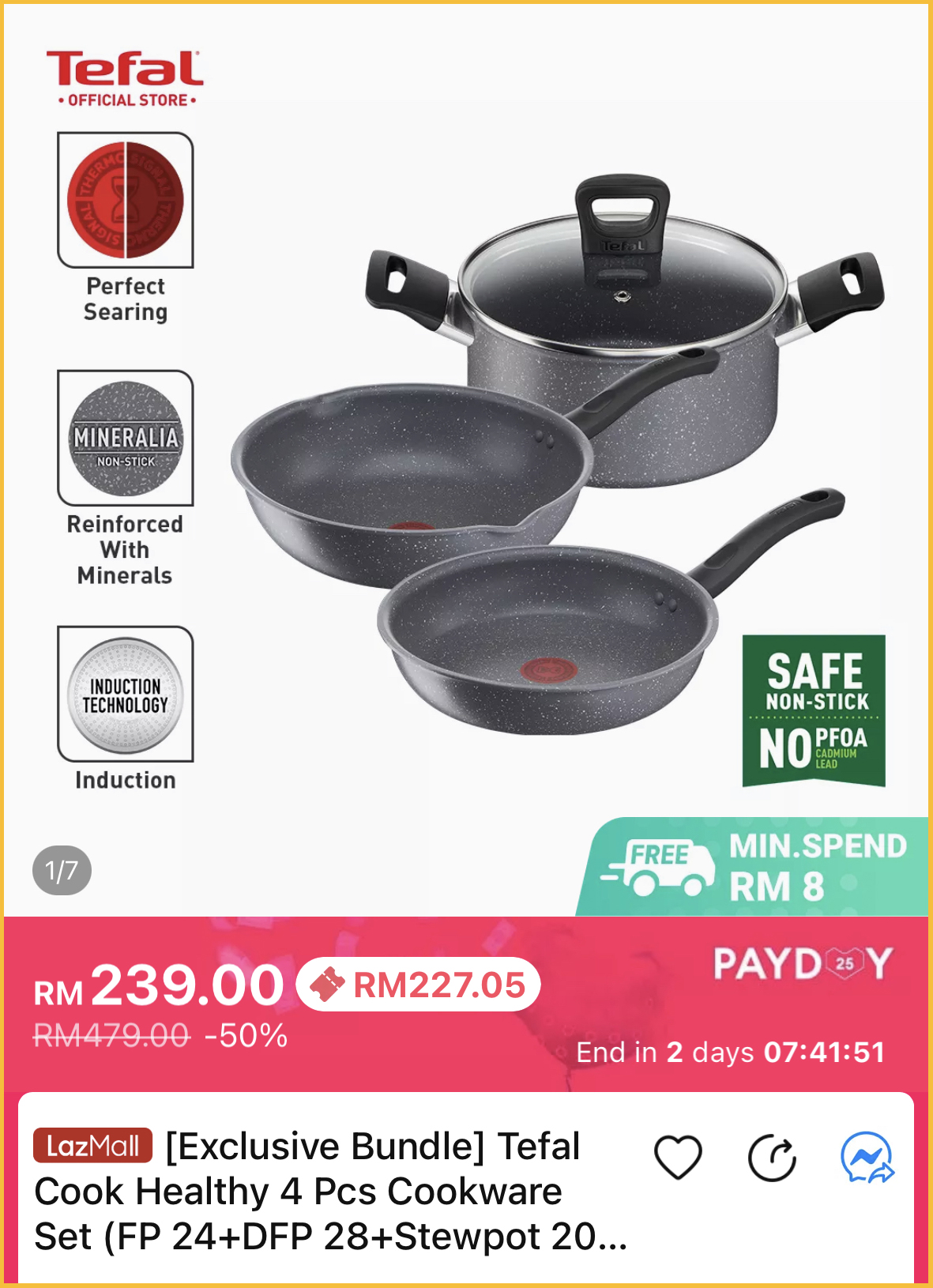 Tefal全店【925 Payday大优惠】折扣高达50%！多功能电饭锅只需RM1XX！ – RedChili21